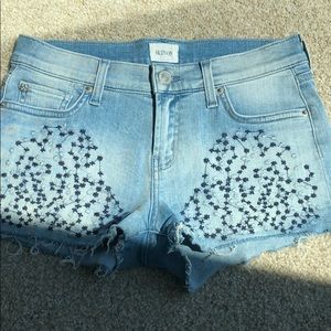 Hudson embroidered jeans